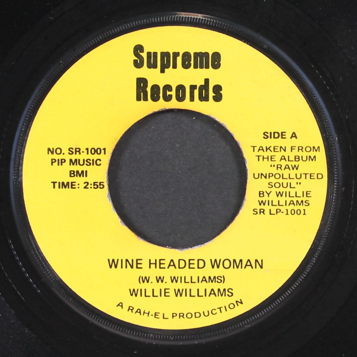 wine headed woman / detroit blues by WILLIE WILLIAMS