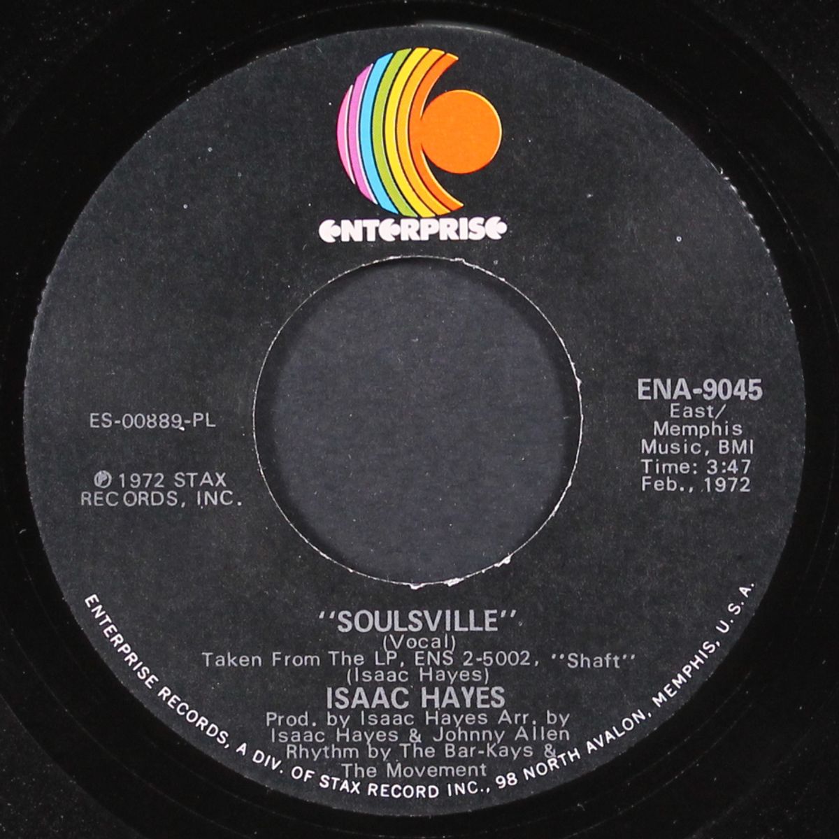 let's stay together / soulsville by ISAAC HAYES