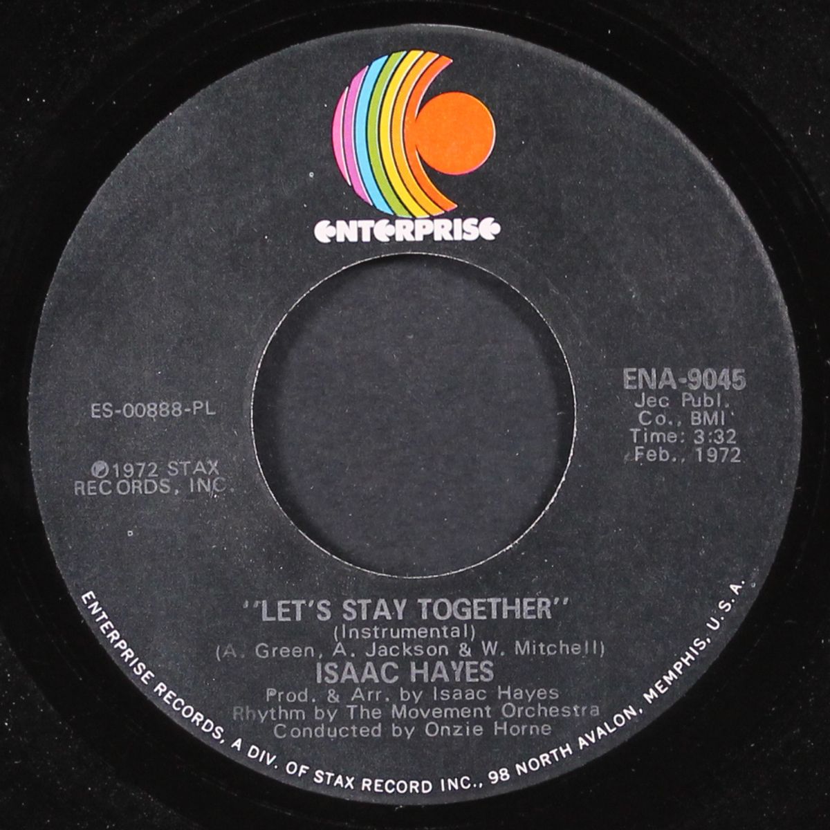 let's stay together / soulsville by ISAAC HAYES