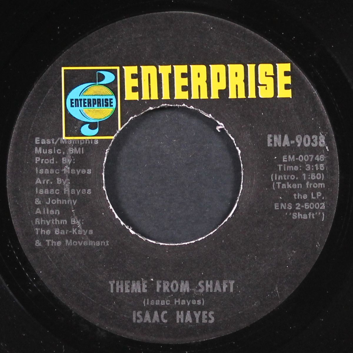 theme from shaft / cafe regio's by ISAAC HAYES