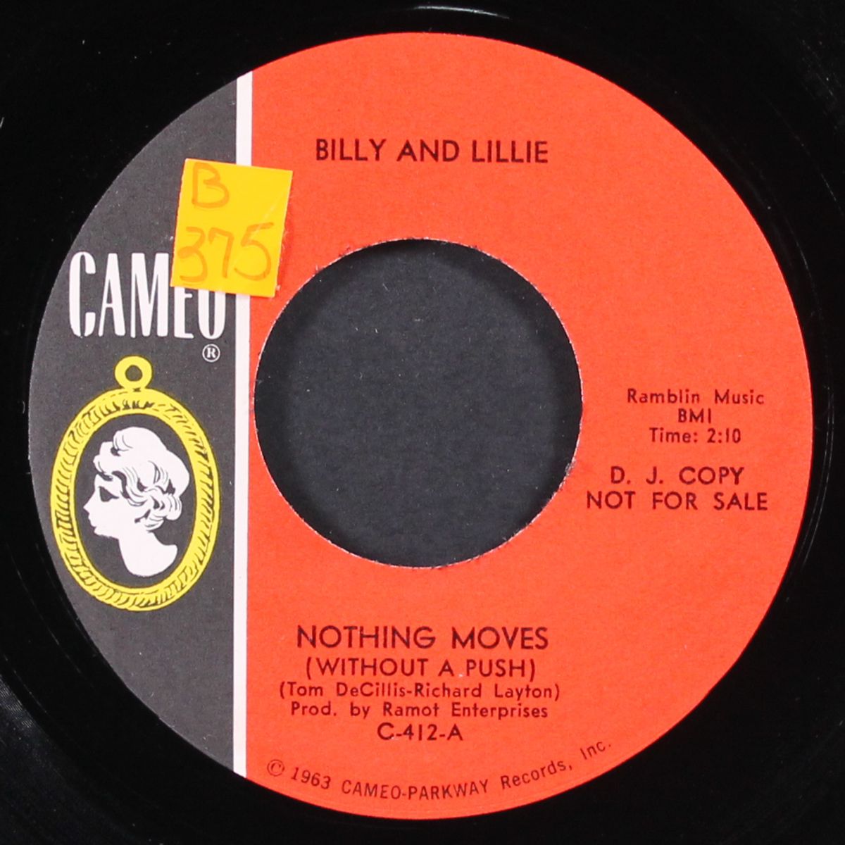 nothing moves / the two of us by BILLY & LILLIE