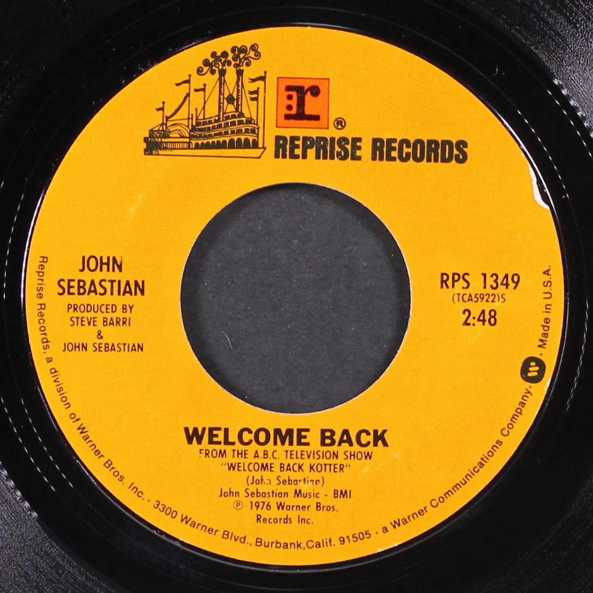 welcome back / warm baby by JOHN SEBASTIAN