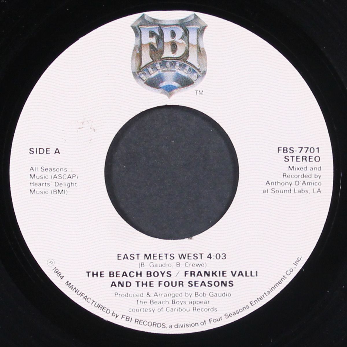 east meets west / rhapsody by BEACH BOYS & 4 SEASONS