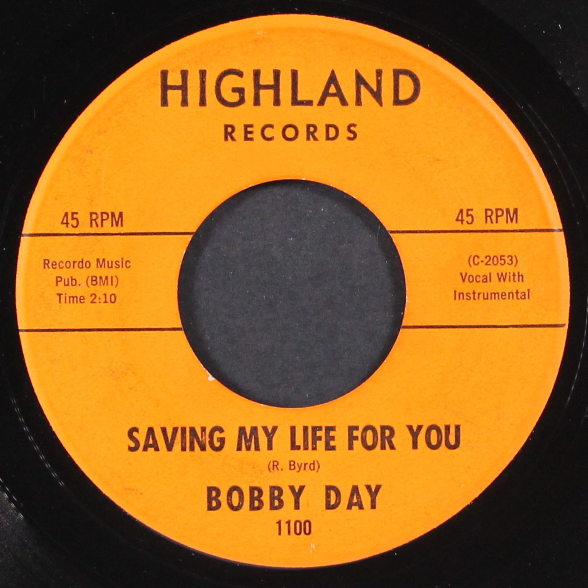 little turtle dove / saving my life for you by BOBBY DAY
