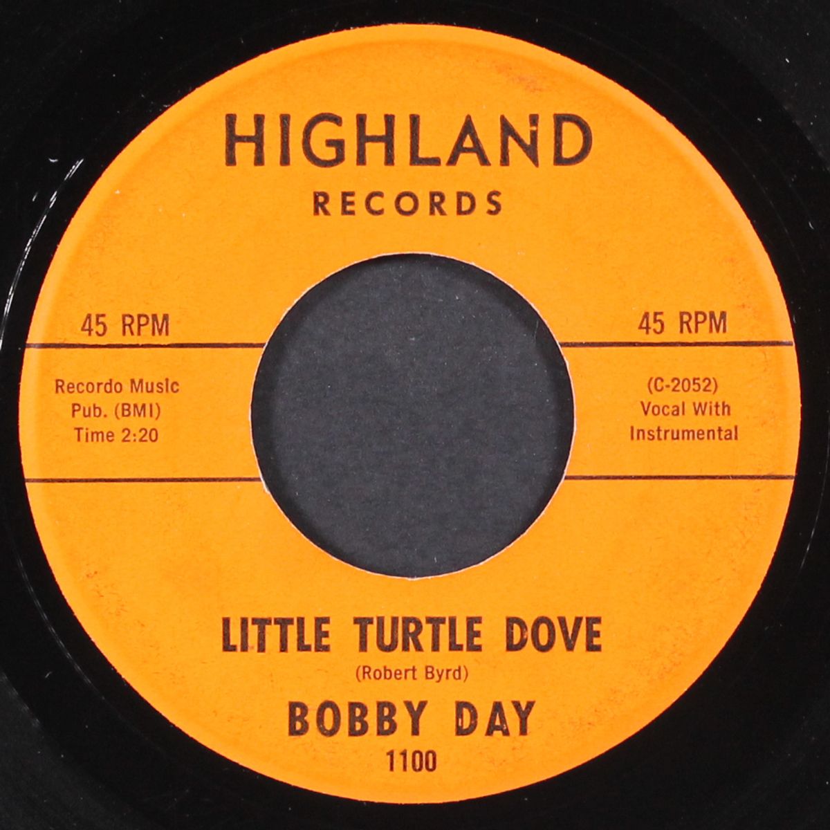 little turtle dove / saving my life for you by BOBBY DAY