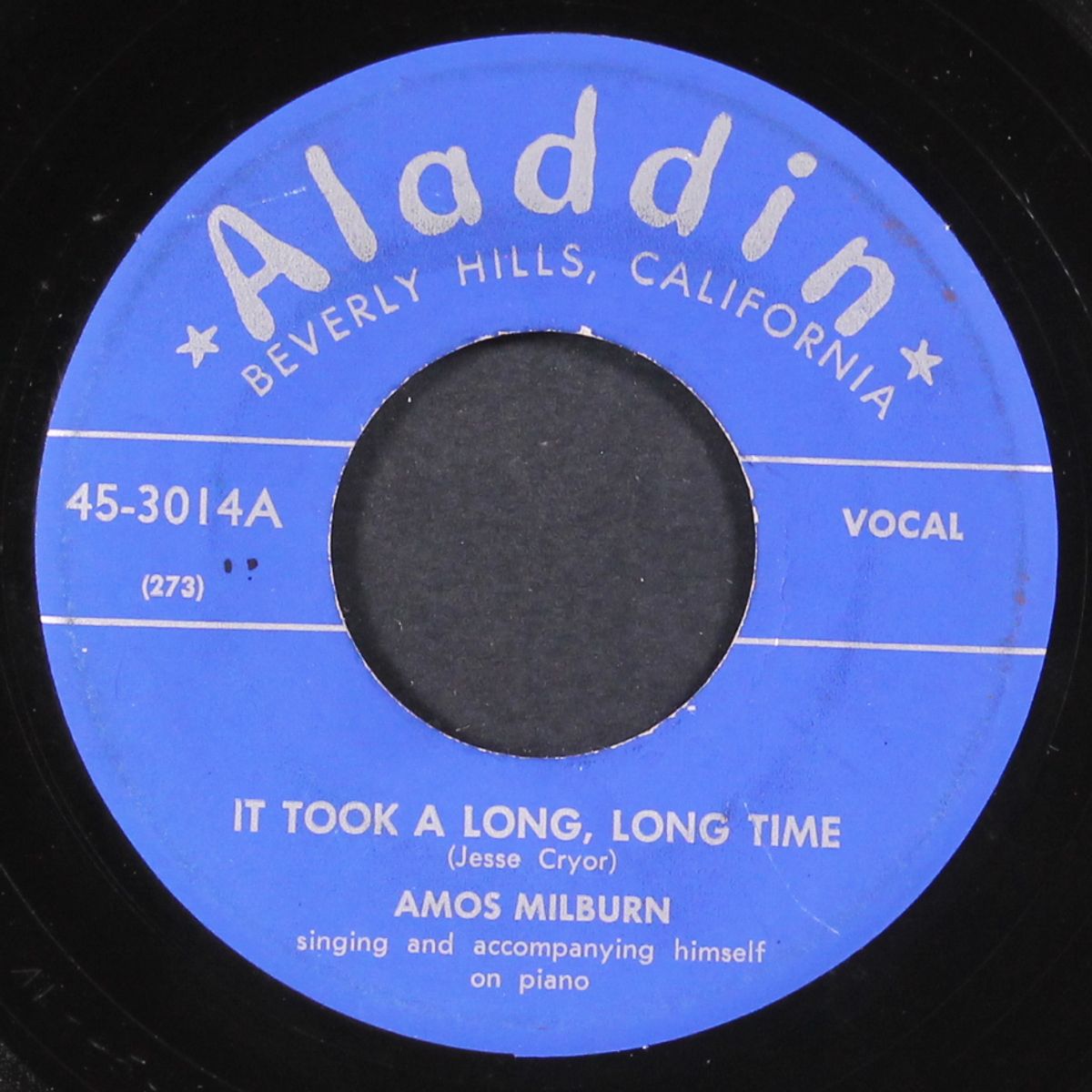 chicken shack boogie / it took a long, long time by AMOS MILBURN