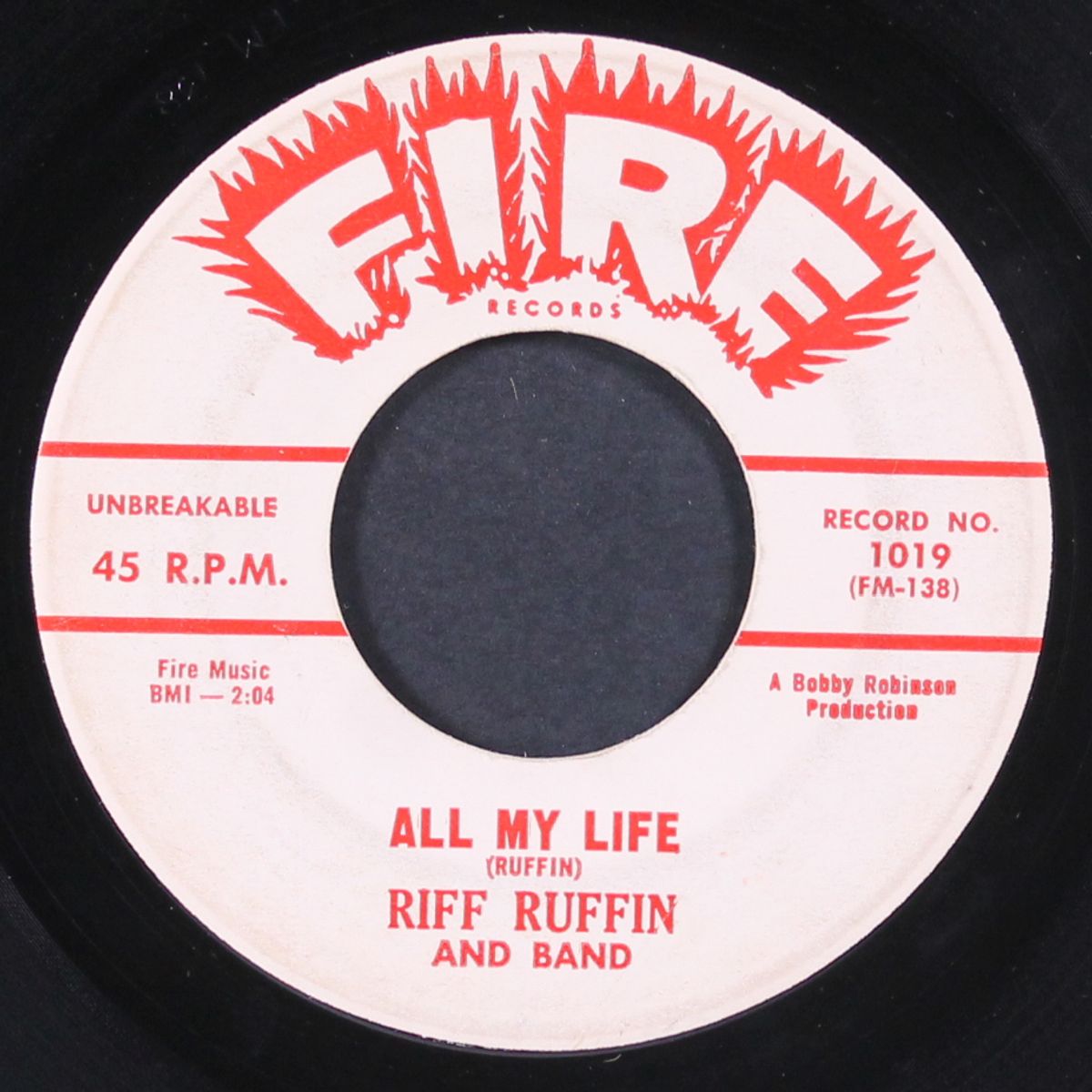 all my life / gravy train by RIFF RUFFIN & GROUP