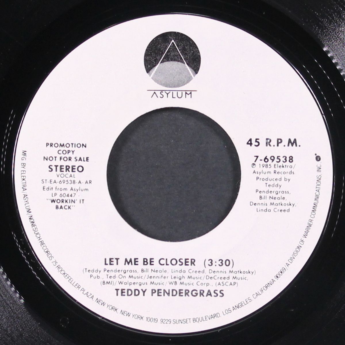 let me be closer by TEDDY PENDERGRASS