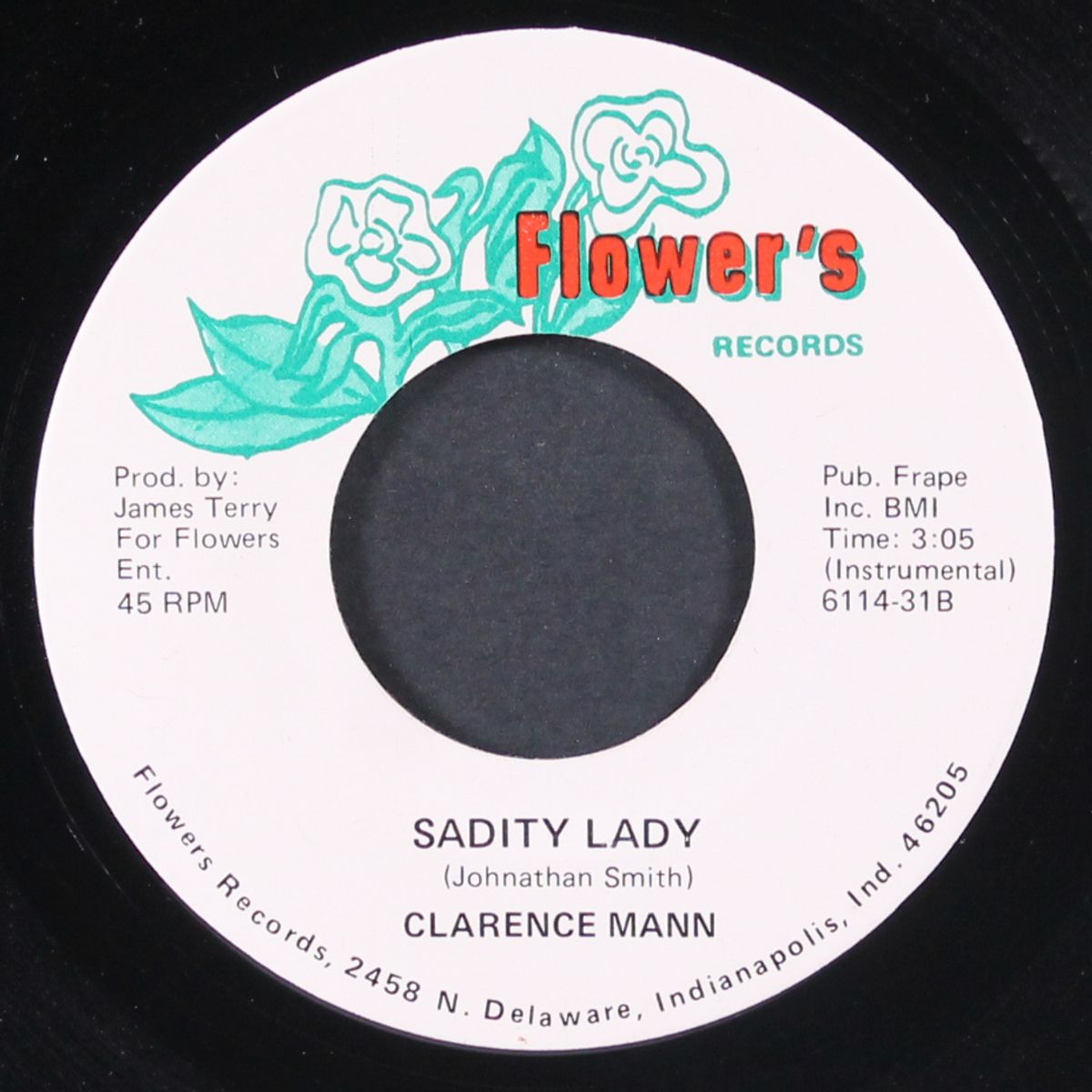 sadity lady / instrumental by CLARENCE MANN