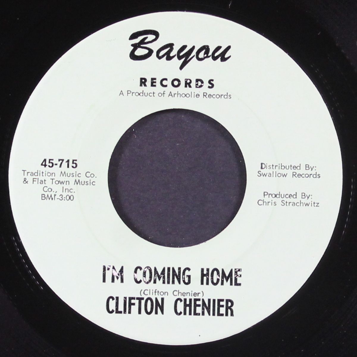 tu le ton son ton / i'm coming home by CLIFTON CHENIER