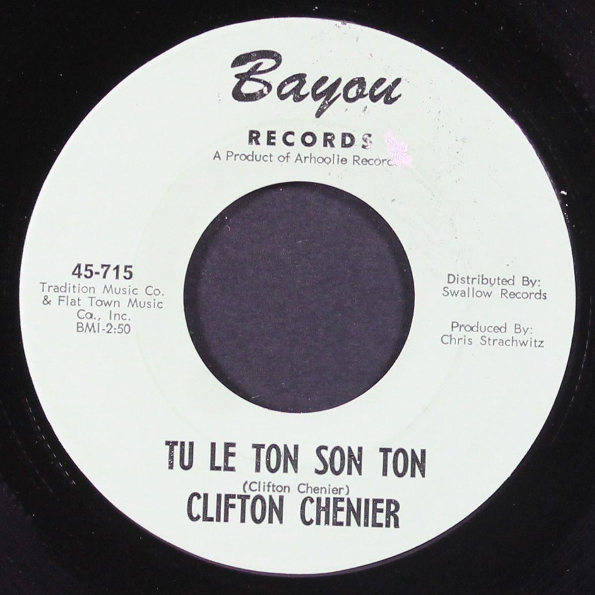 tu le ton son ton / i'm coming home by CLIFTON CHENIER