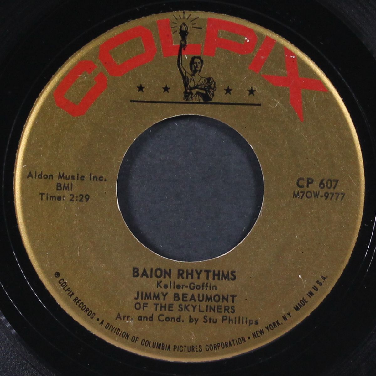 the end of the story / baion rhythms by JIMMY BEAUMONT & GROUP