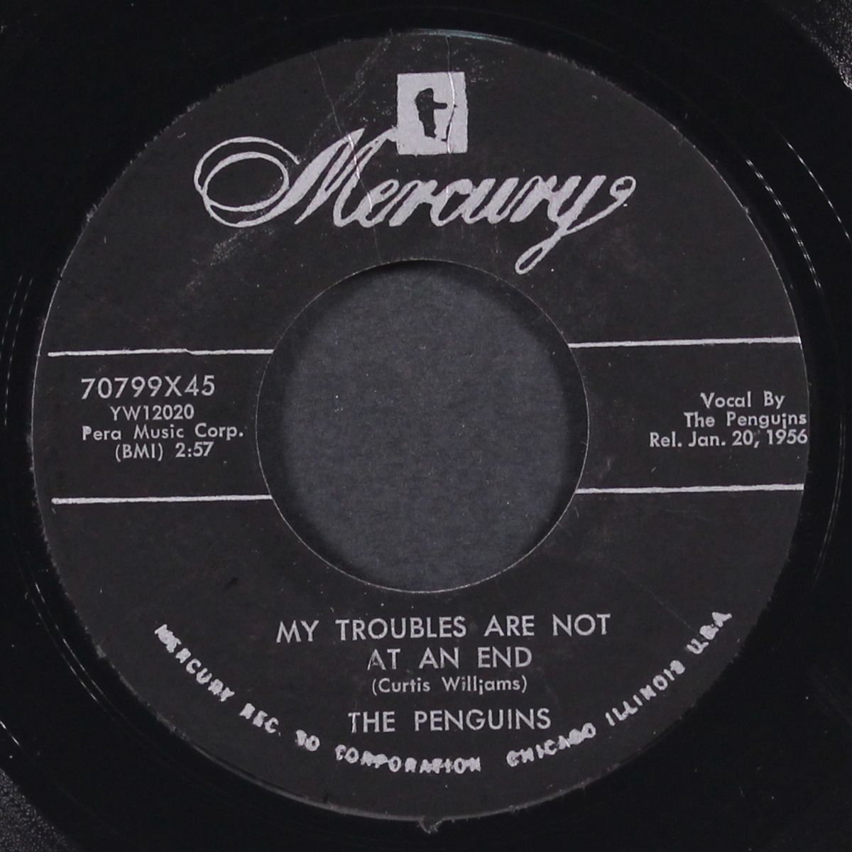 my troubles are not at an end / she's gone, gone by PENGUINS