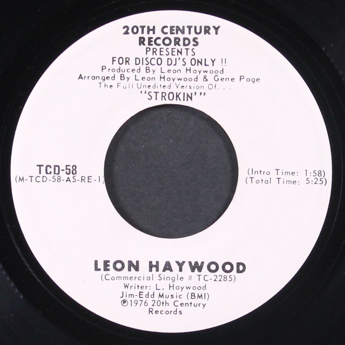 strokin' / same by LEON HAYWOOD