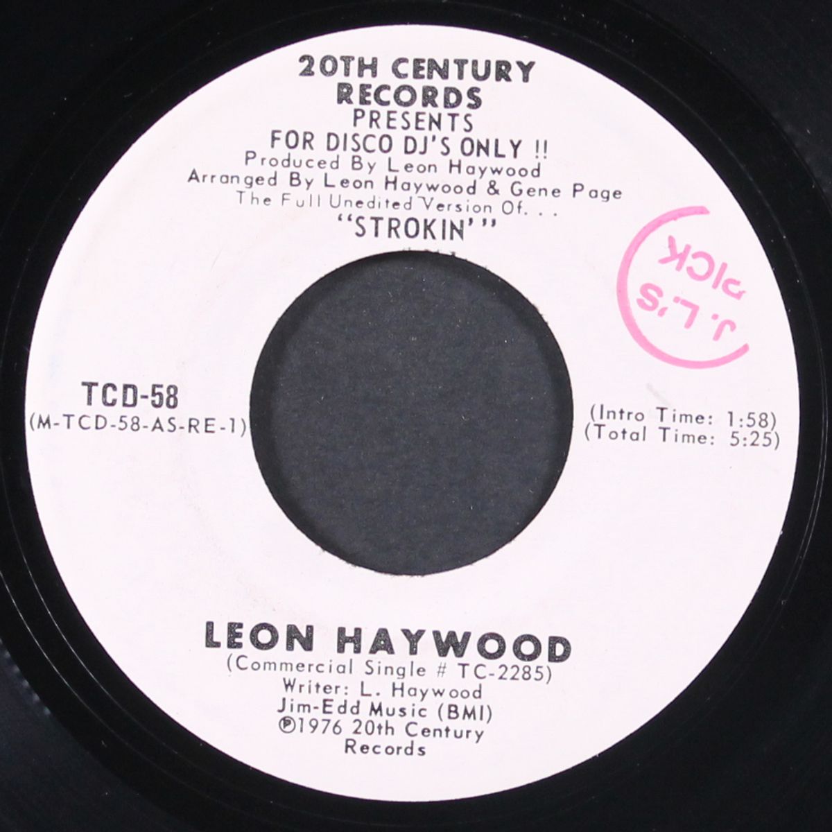 strokin' / same by LEON HAYWOOD
