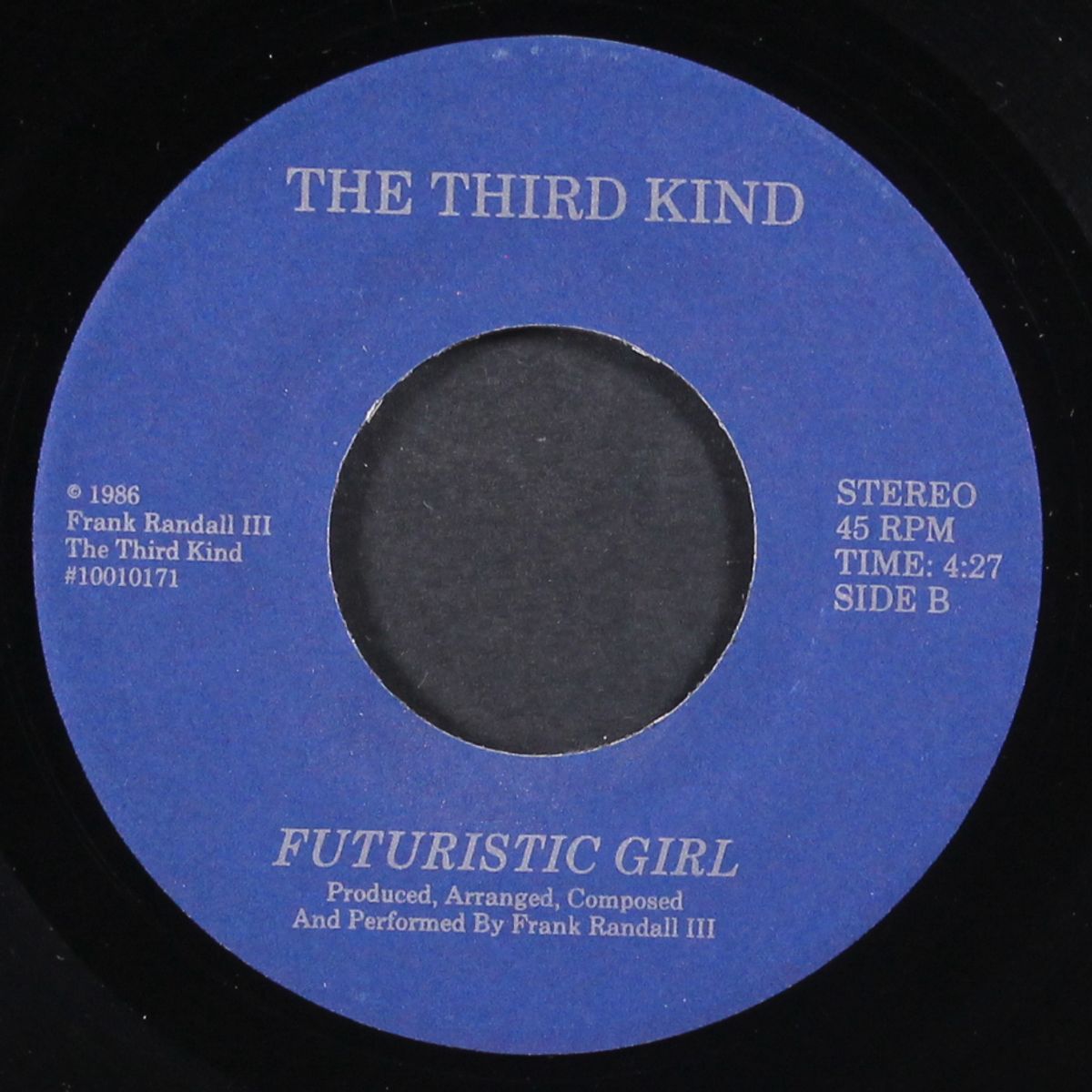 futuristic girl / the time has come by THIRD KIND