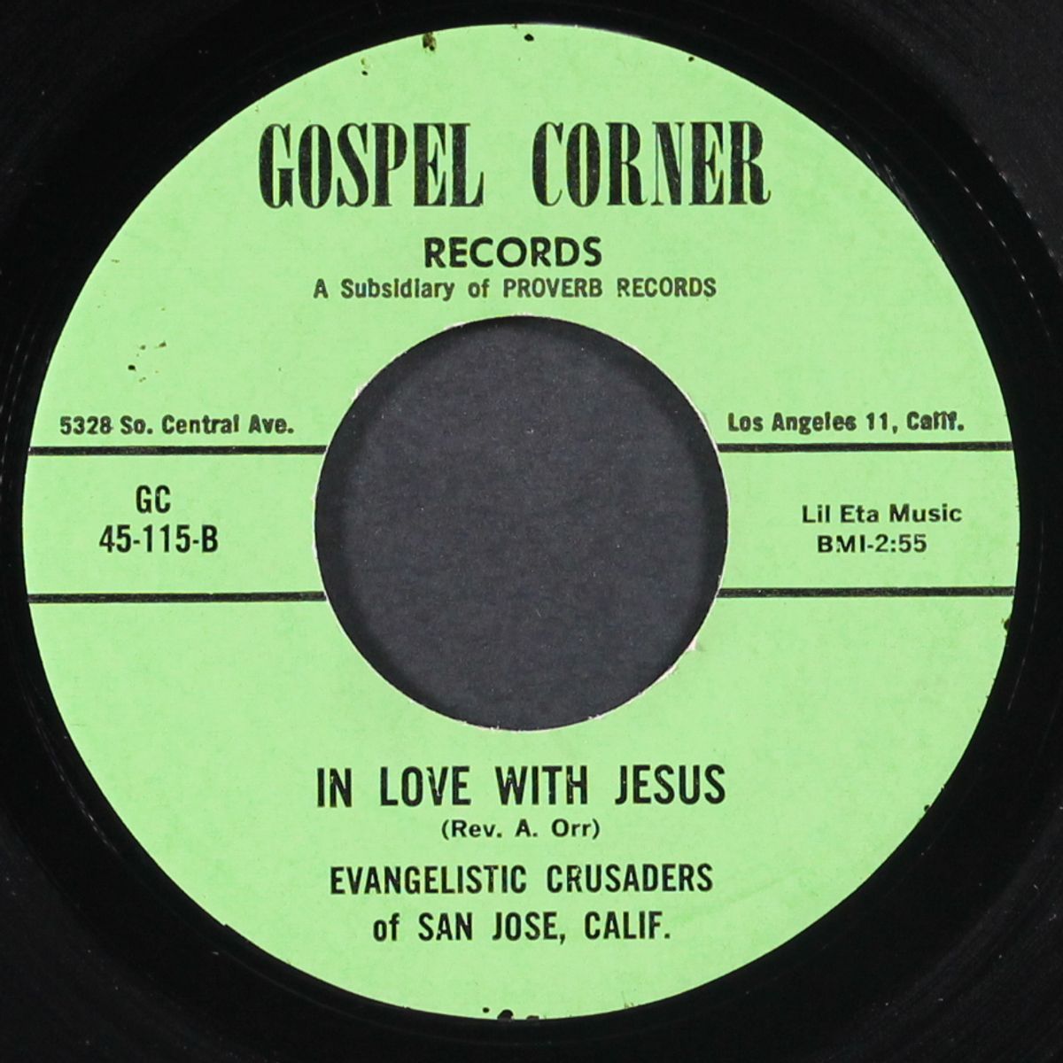 so god can use you / in love with jesus by EVANGELISTIC CRUSADERS