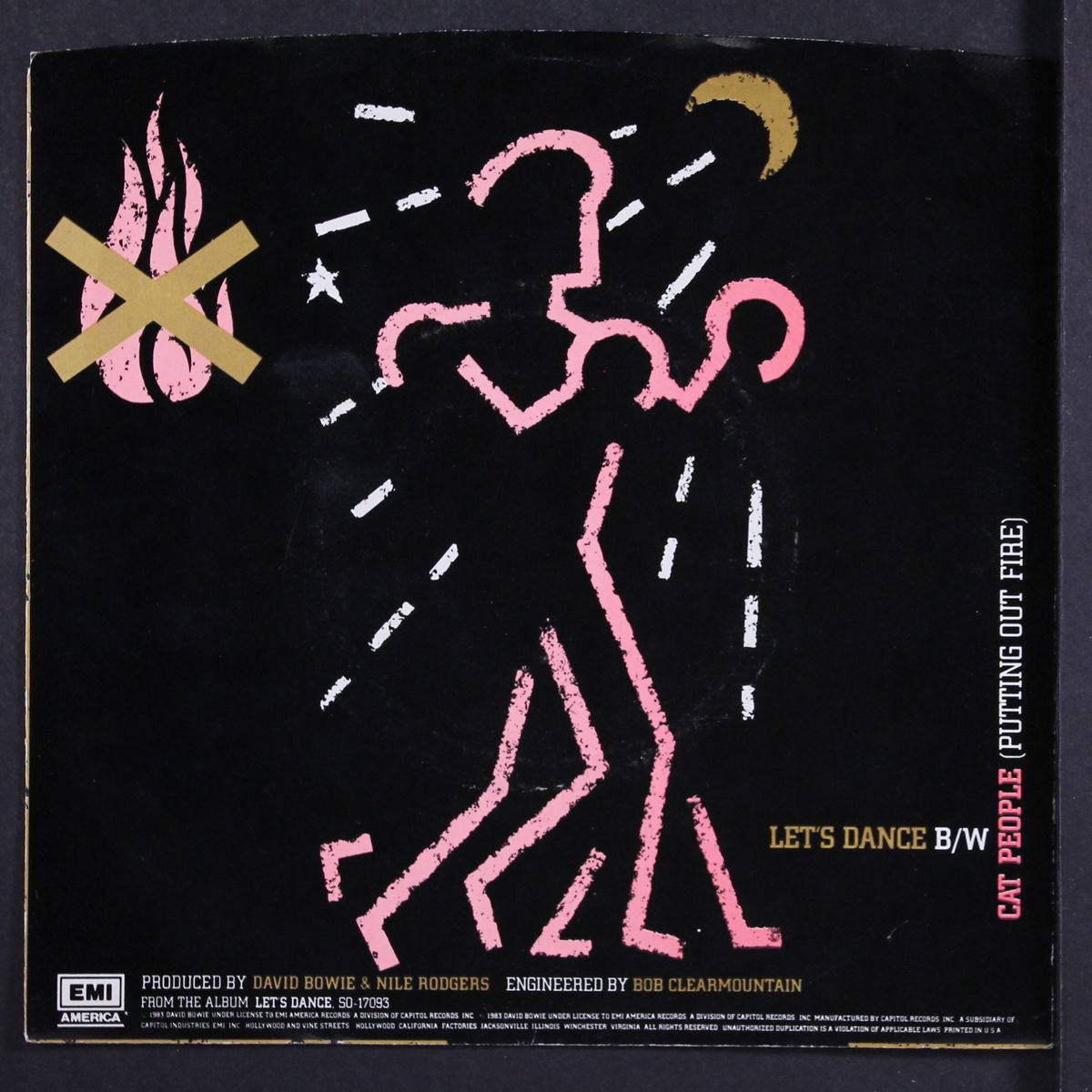 let's dance / cat people by DAVID BOWIE