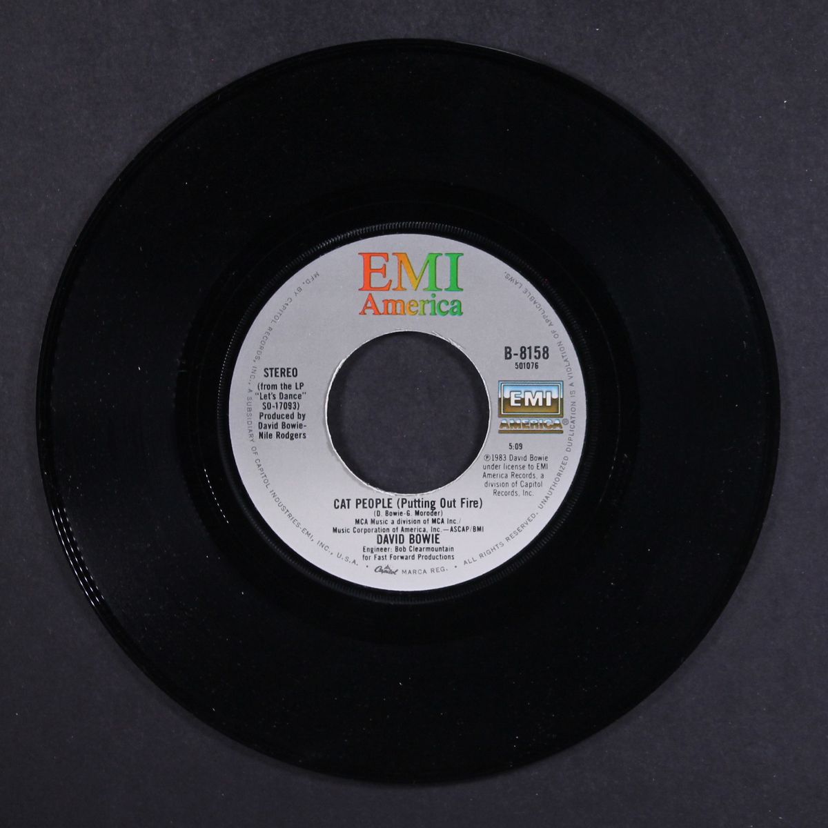 let's dance / cat people by DAVID BOWIE