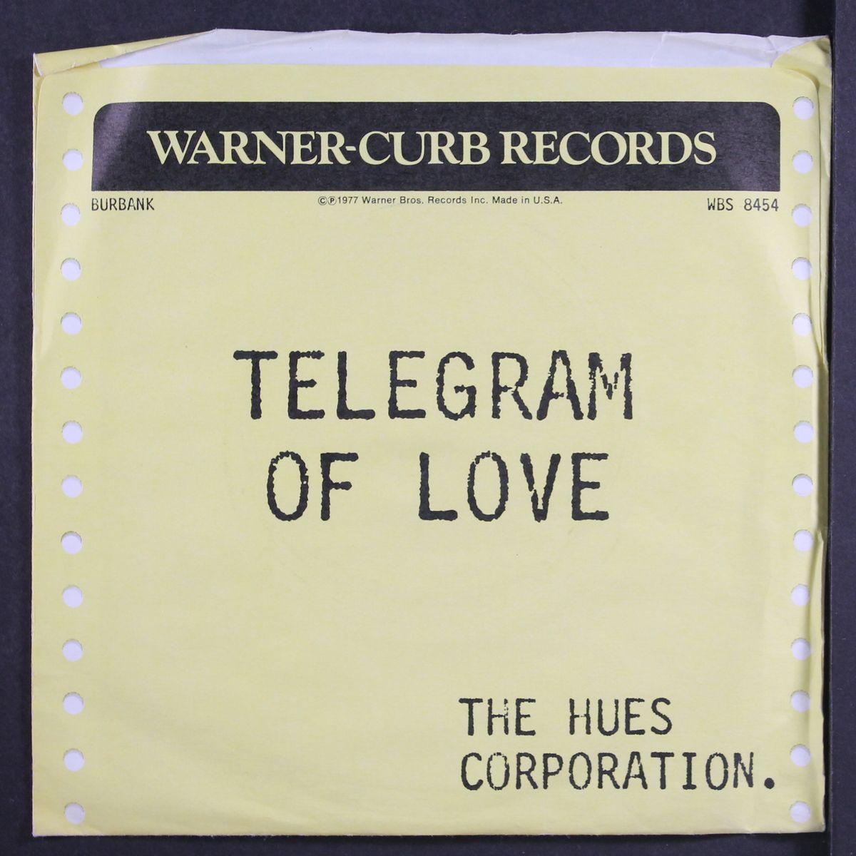 telegram of love / mono by HUES CORPORATION