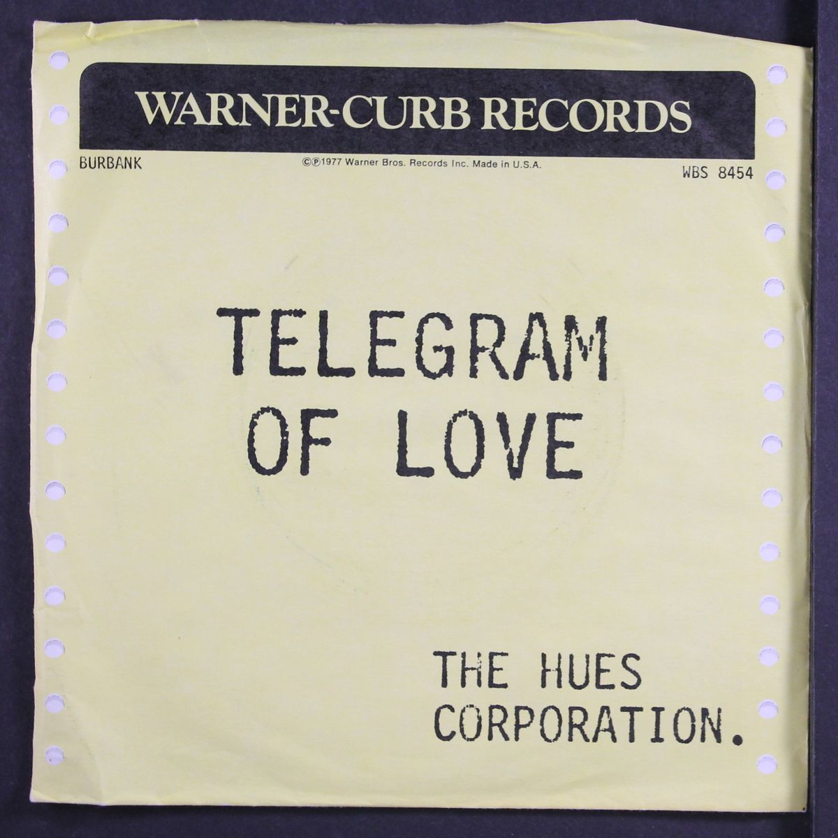 telegram of love / mono by HUES CORPORATION