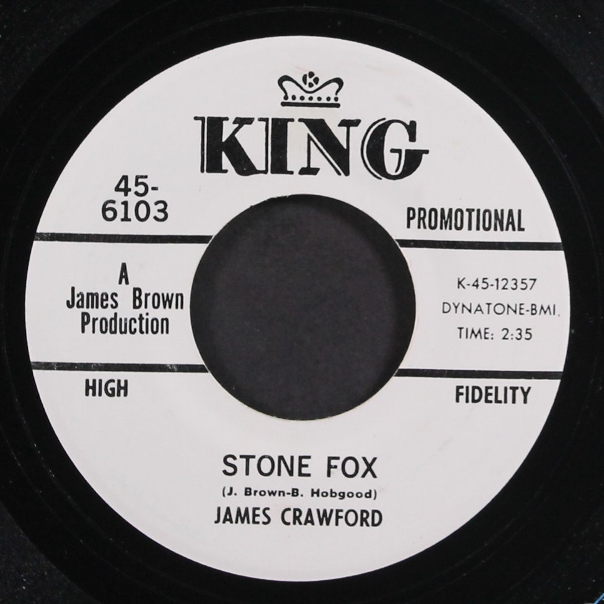 stone fox / hold it by JAMES CRAWFORD