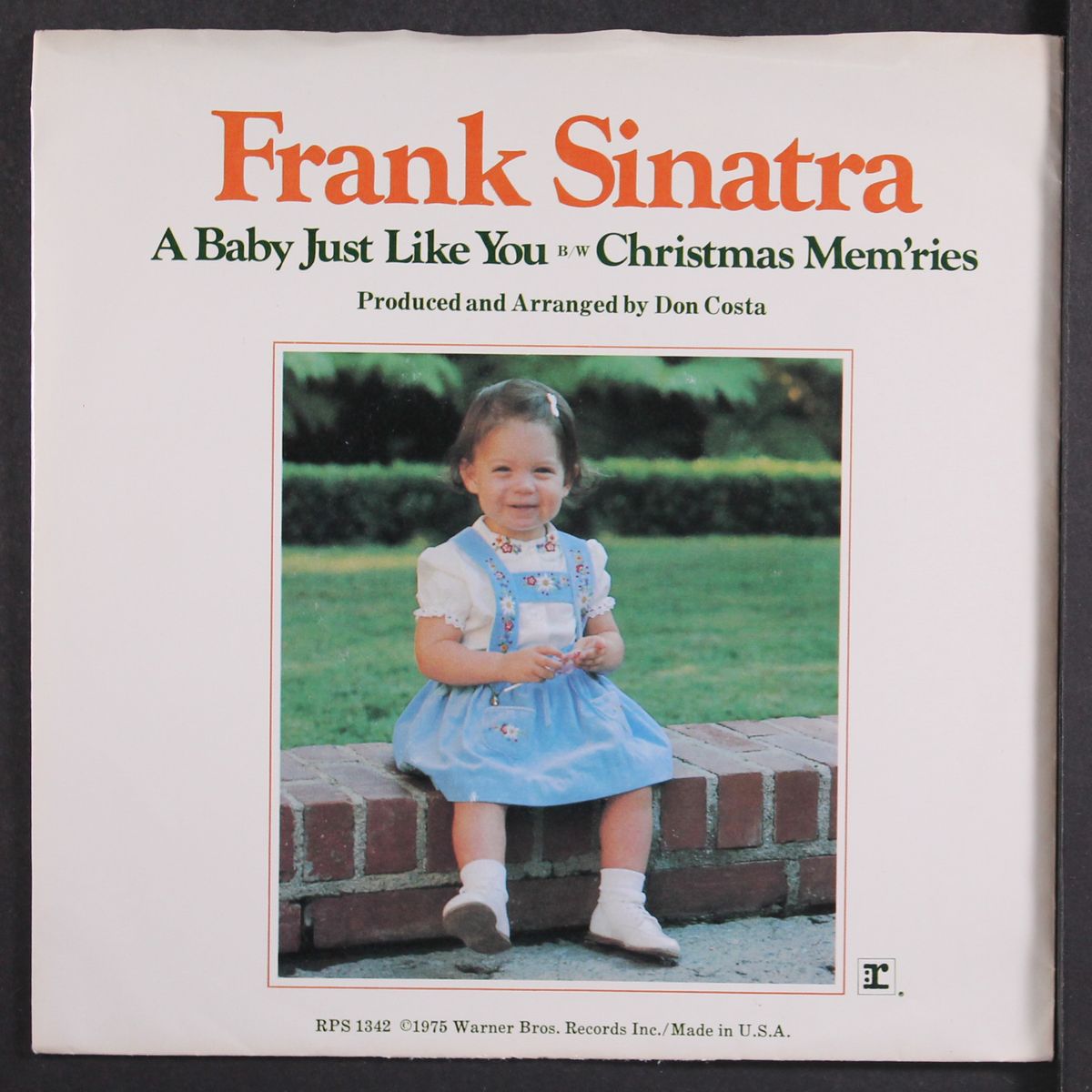 a baby just like you / christmas mem'ries by FRANK SINATRA