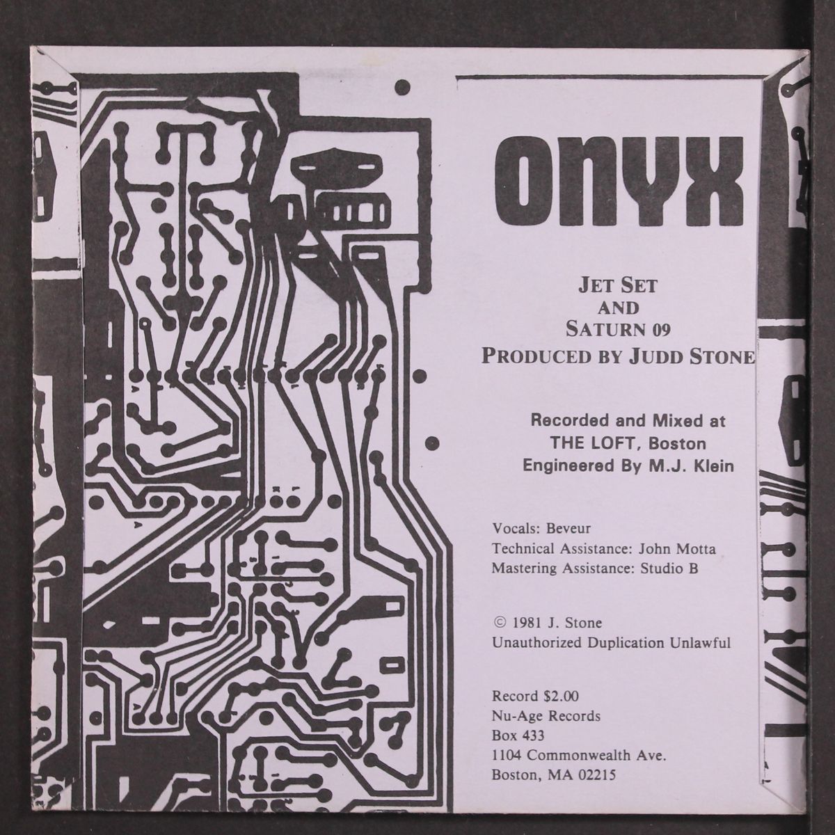 jet set / saturn 09 by ONYX