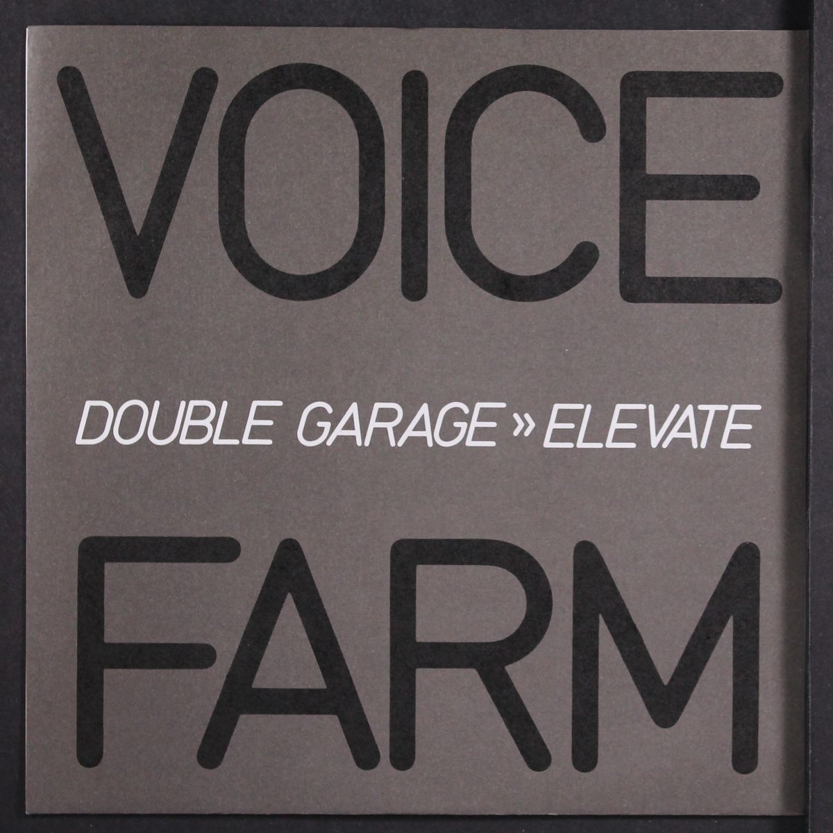double garage / elevate by VOICE FARM