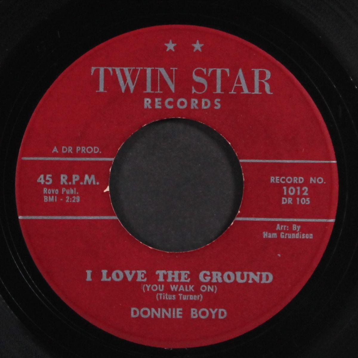 li'l girl, li'l girl / i love the ground by DONNIE BOYD