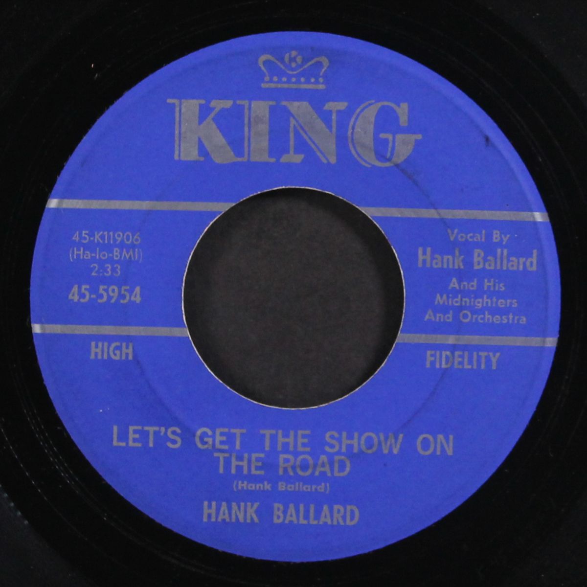 a winner never quits / let's get the show on the road by HANK BALLARD