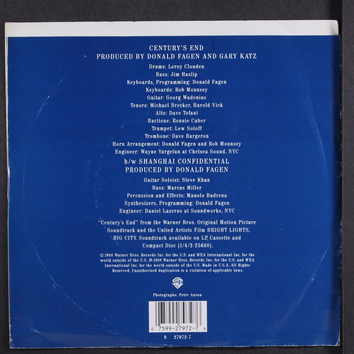 century's end by DONALD FAGEN