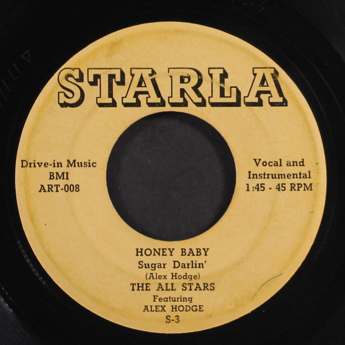 honey baby / 2:00 a.m. by ALEX HODGE & ALL STARS