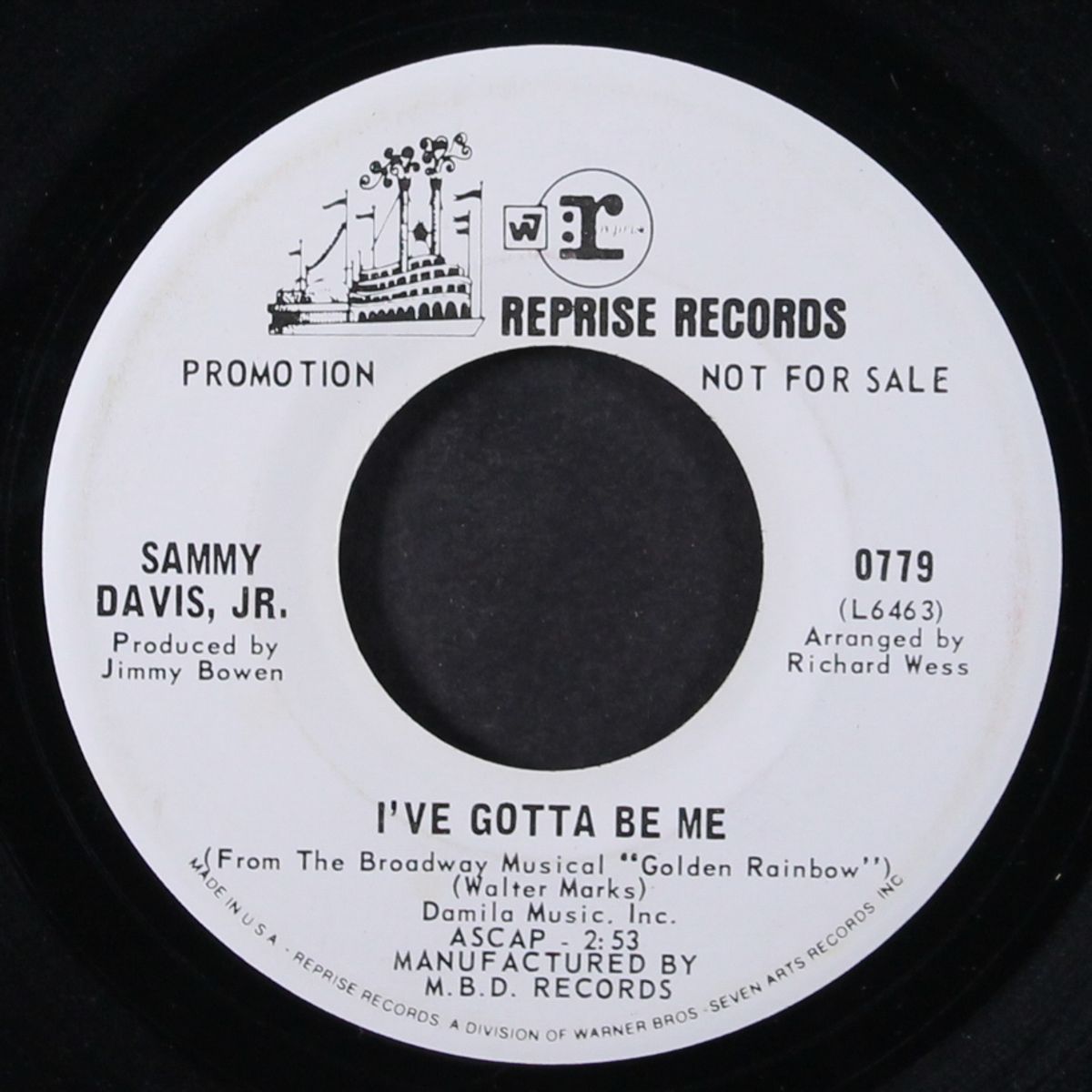 i've gotta be me by SAMMY DAVIS, JR.