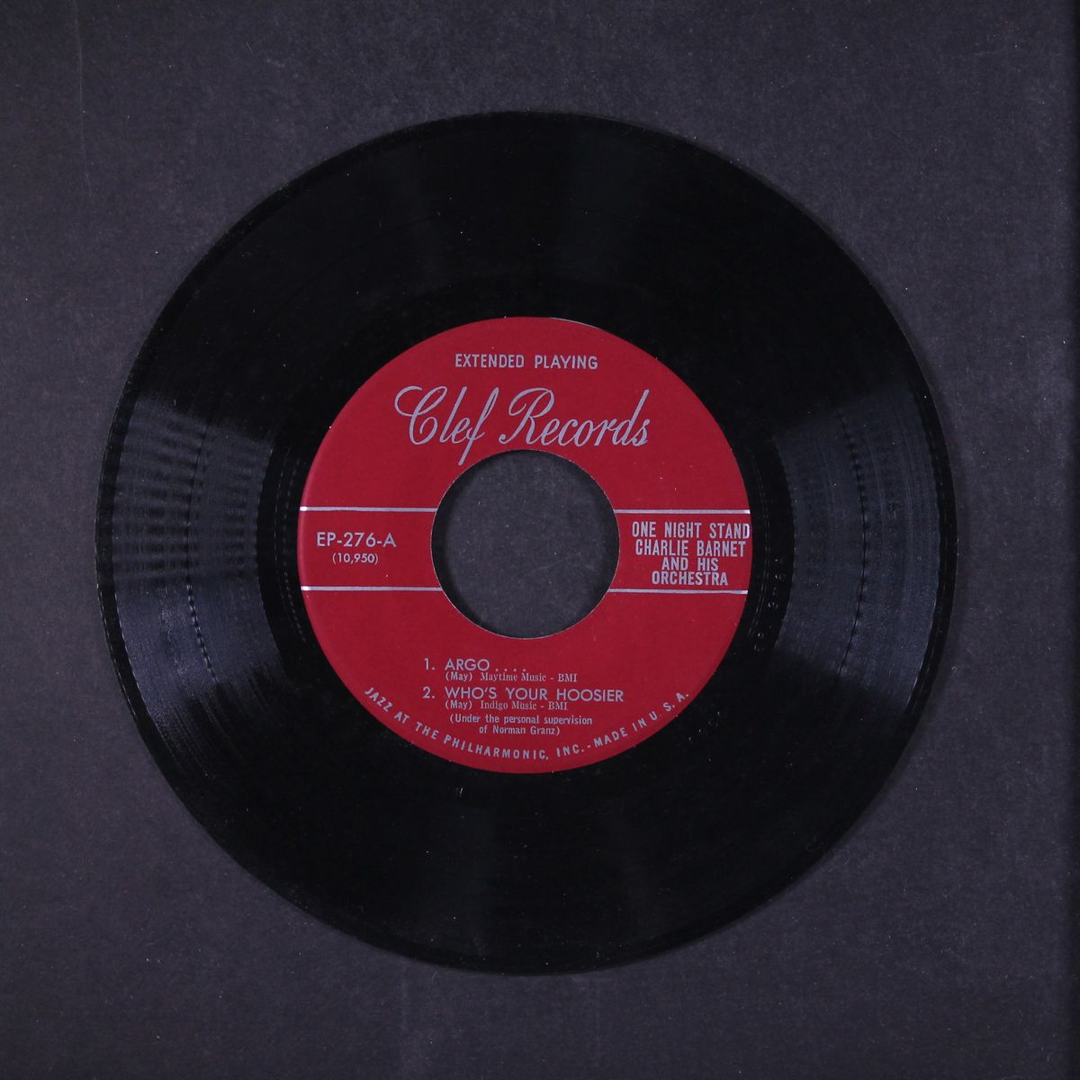 one night stand #3 by CHARLIE BARNET