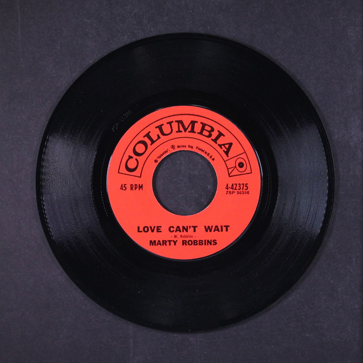 love can't wait / too far gone by MARTY ROBBINS