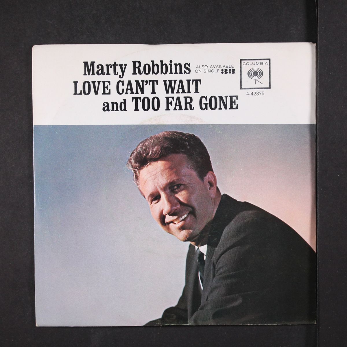 love can't wait / too far gone by MARTY ROBBINS