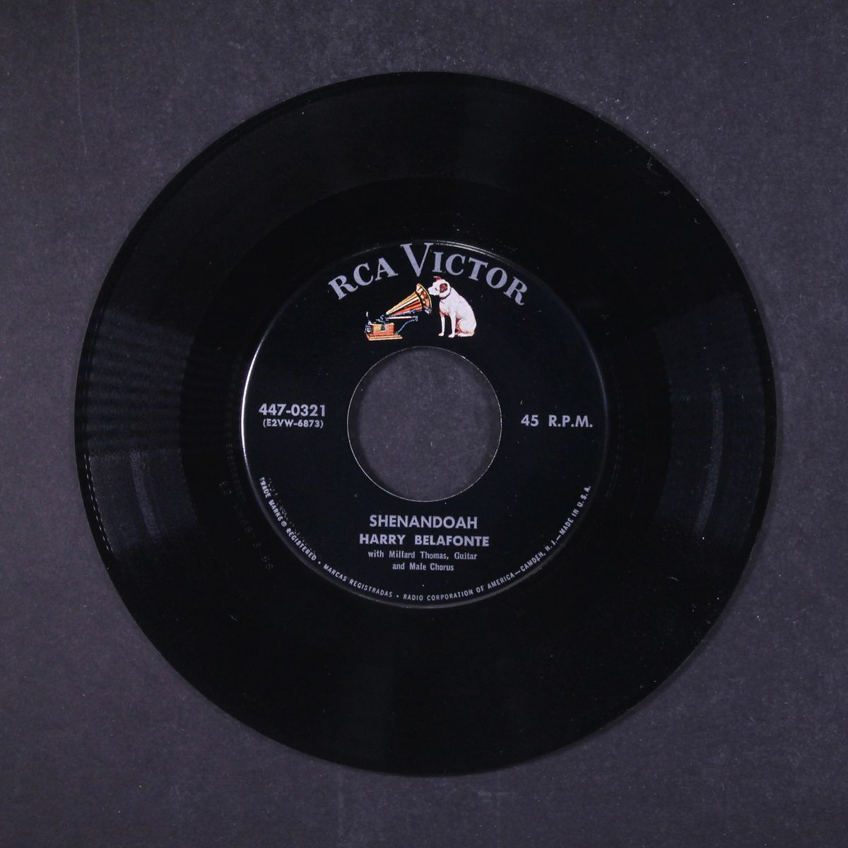 shenandoah / scarlet ribbons by HARRY BELAFONTE