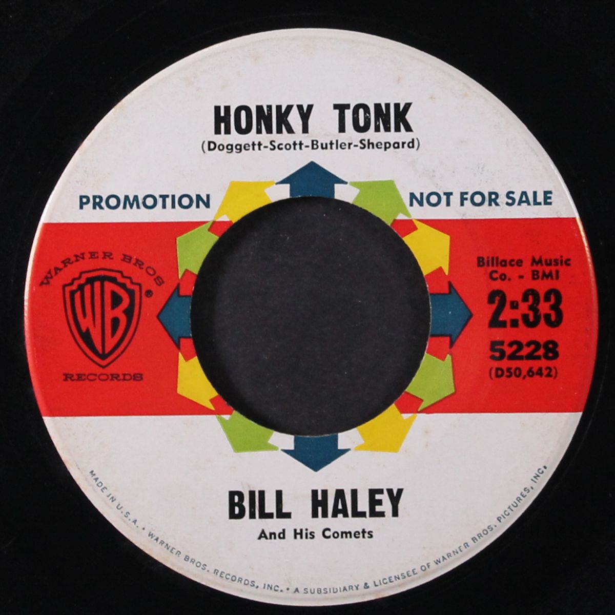 flip, flop and fly / honky tonk by BILL HALEY & COMETS