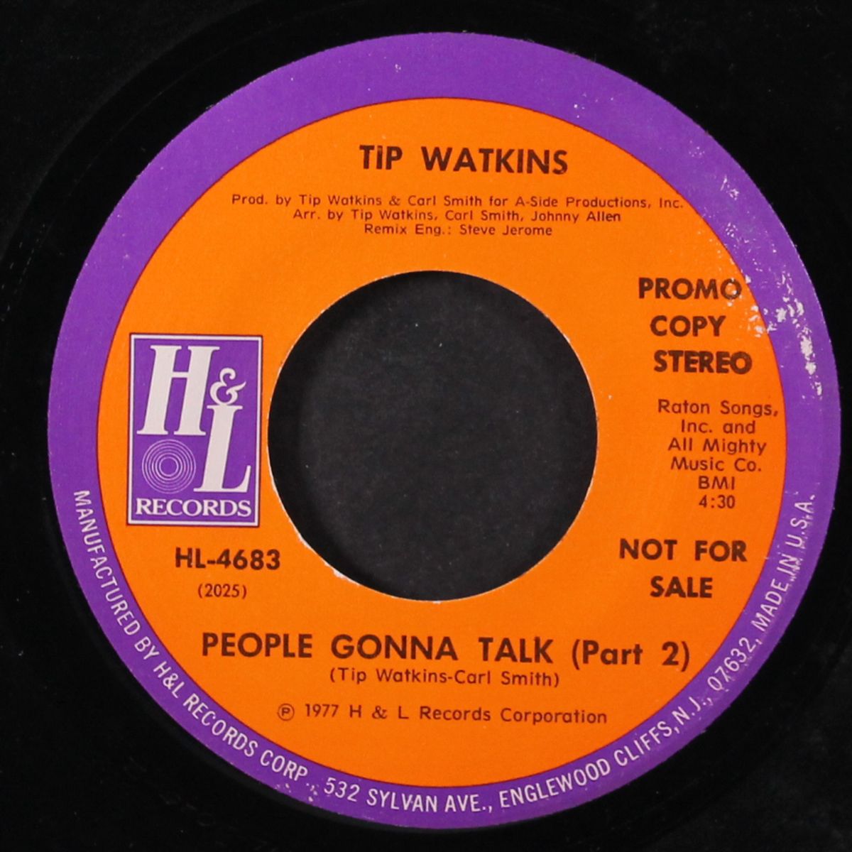 people gonna talk / part 2 by TIP WATKINS
