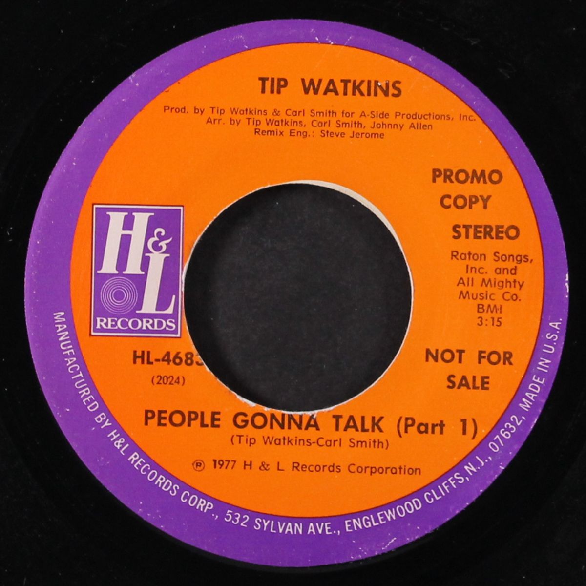 people gonna talk / part 2 by TIP WATKINS