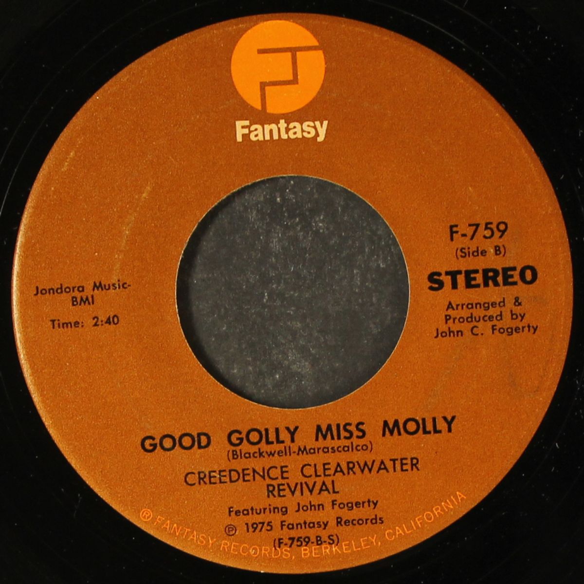 i heard it through the grapevine / good golly miss molly by CREEDENCE CLEARWATER REVIVAL