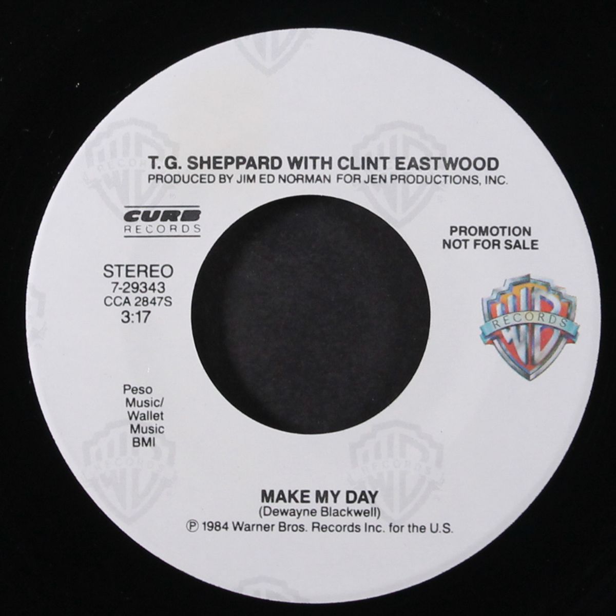 make my day by T.G. SHEPPARD W/ CLINT EASTWOOD
