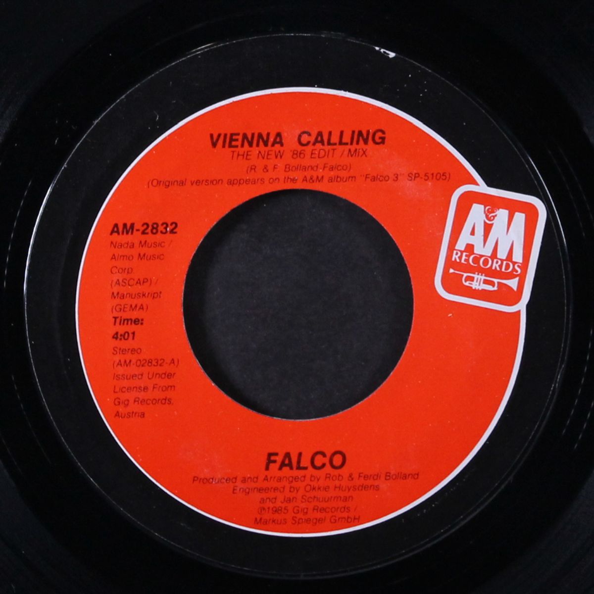 vienna calling / tango the night by FALCO
