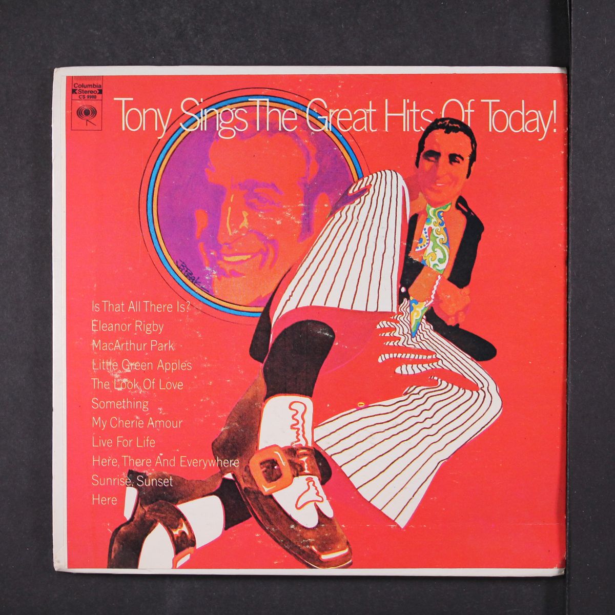 sings the great songs of today by TONY BENNETT