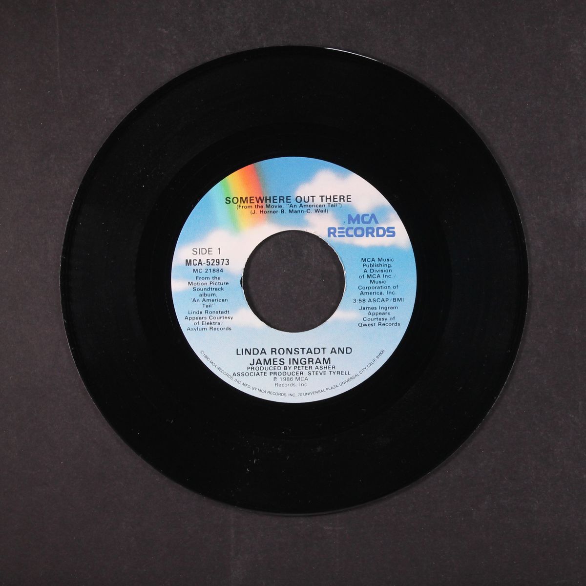 somewhere out there / instro by LINDA RONSTADT & JAMES INGRAM
