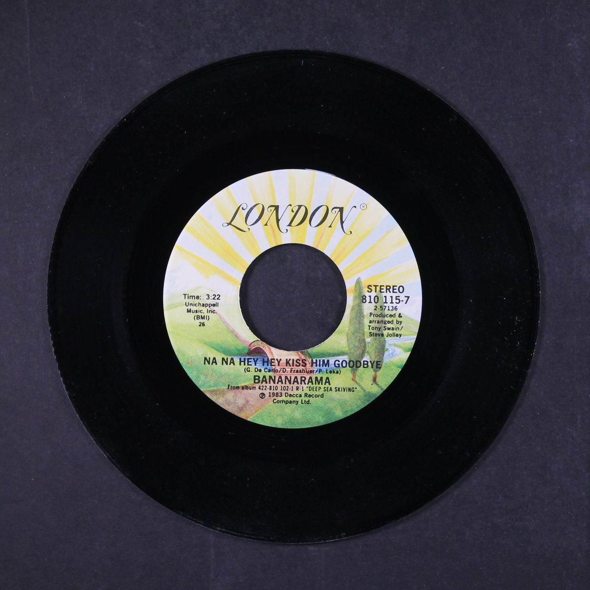 na na hey hey kiss him goodbye / tell tale signs by BANANARAMA