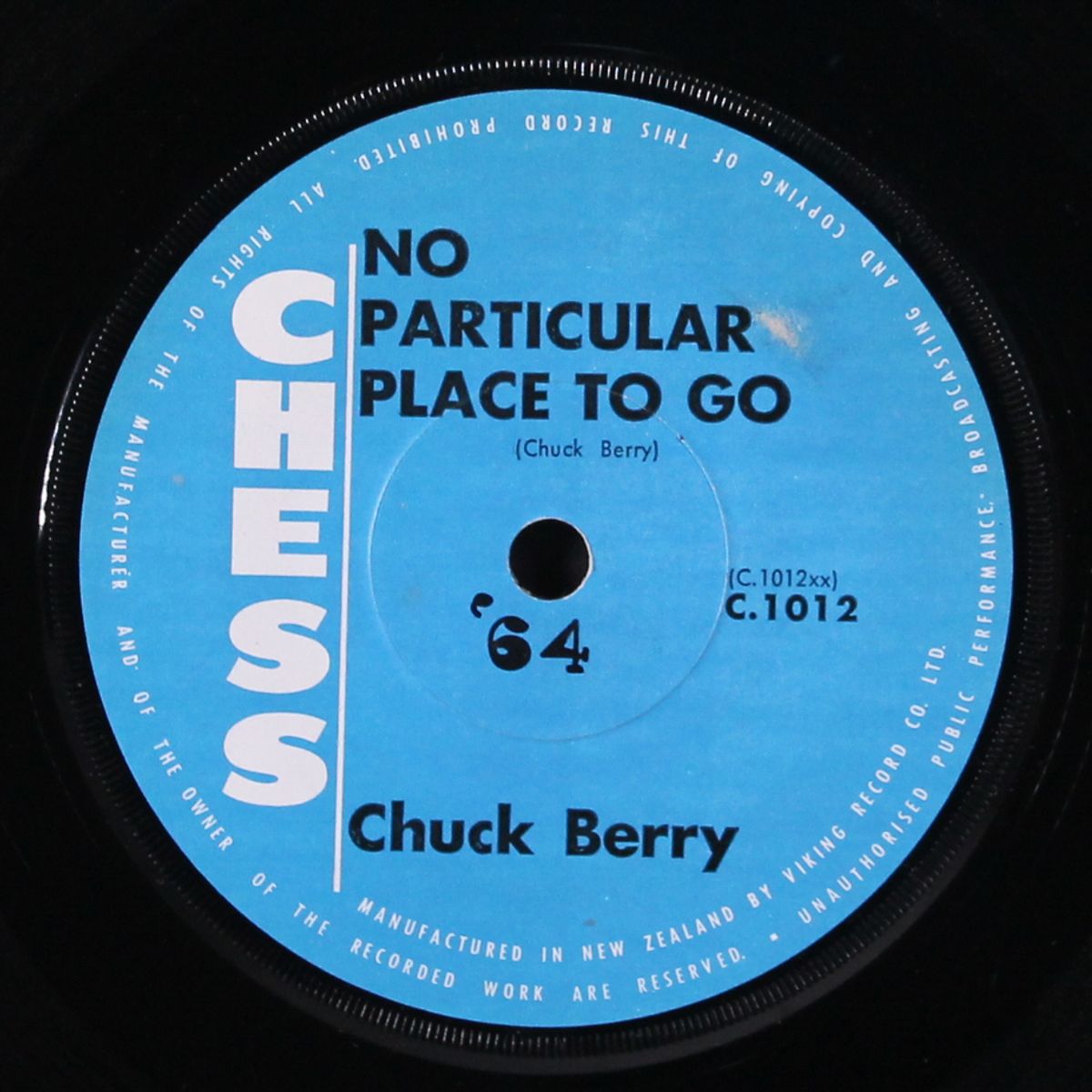 no particular place to go '64 / you two by CHUCK BERRY