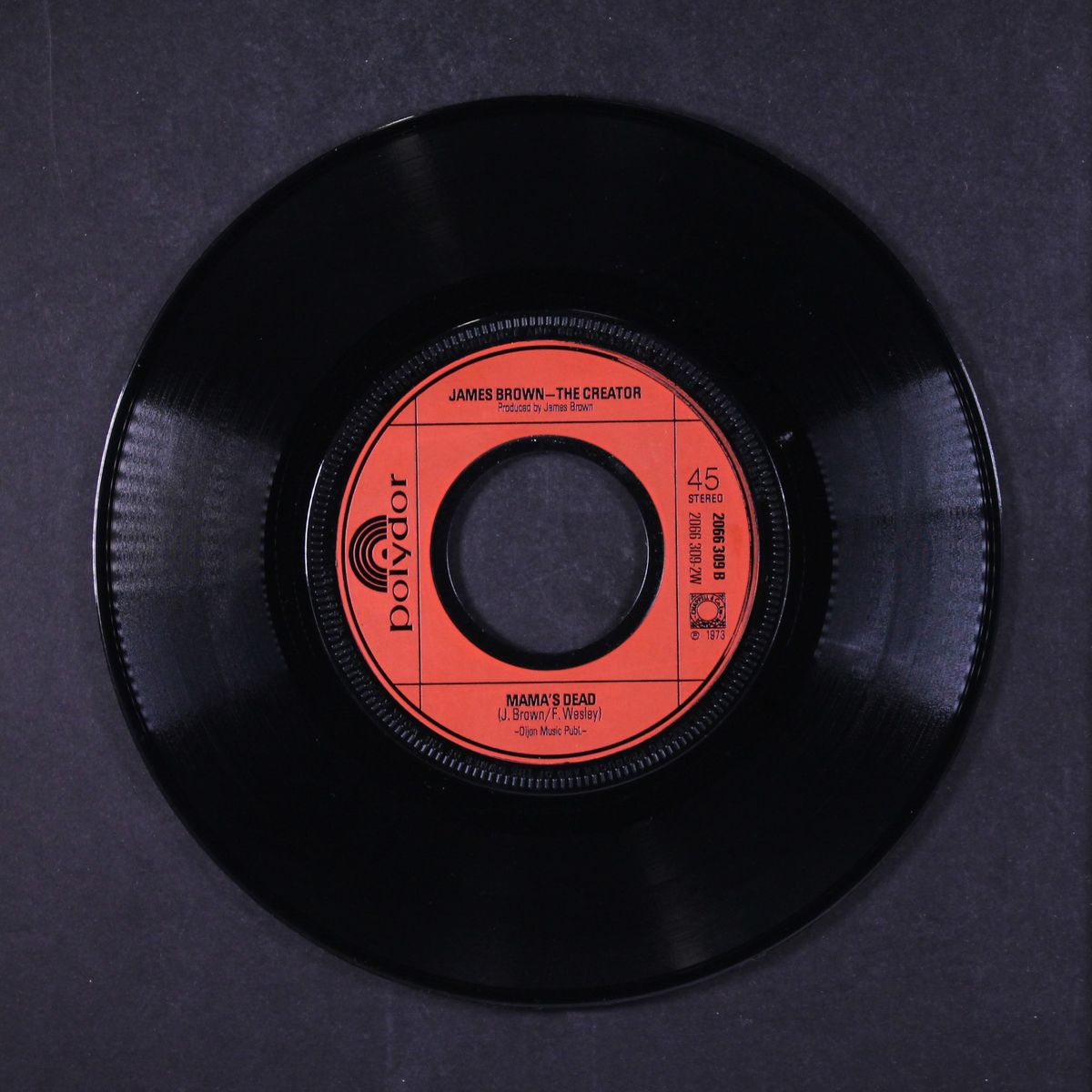 down and out in new york city / mama's dead by JAMES BROWN