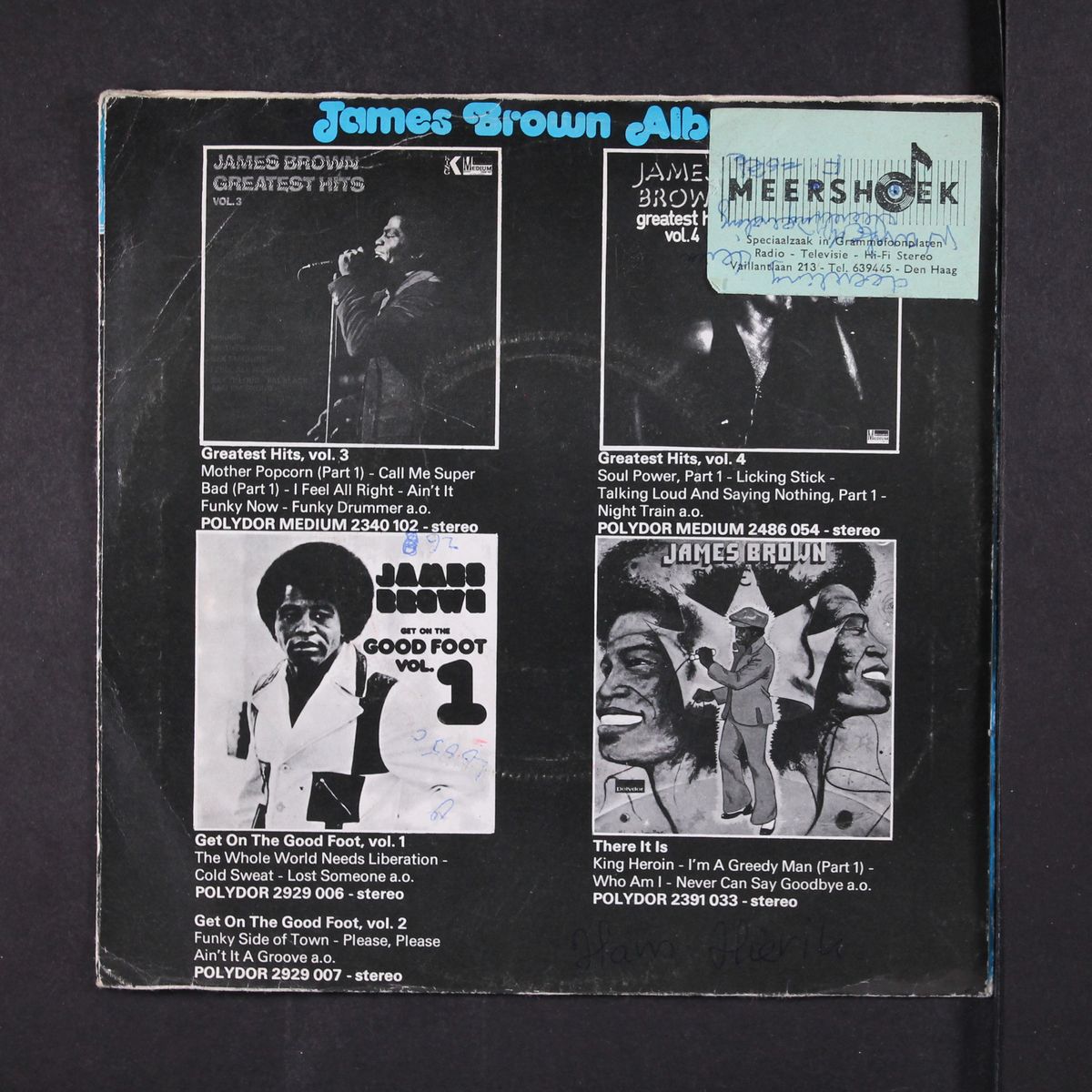 down and out in new york city / mama's dead by JAMES BROWN